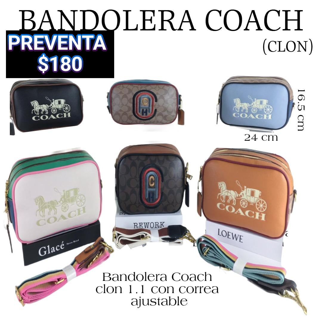 *Bandolera premium Coach