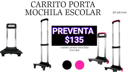 *Carrito para Mochilas