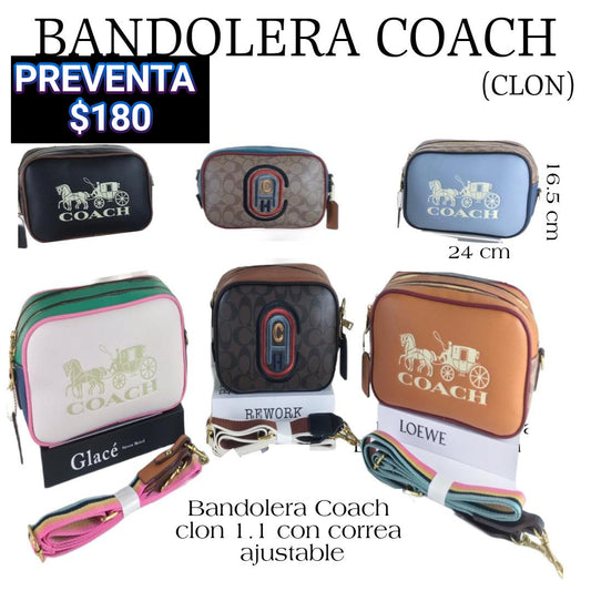 *Bandolera premium Coach
